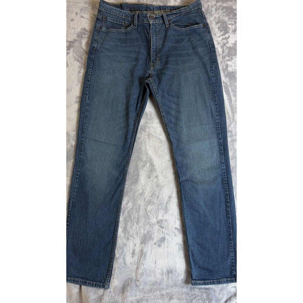 Levi’s 514 Jeans Mens Size 36 x 34 Blue Denim Straight Leg EUC